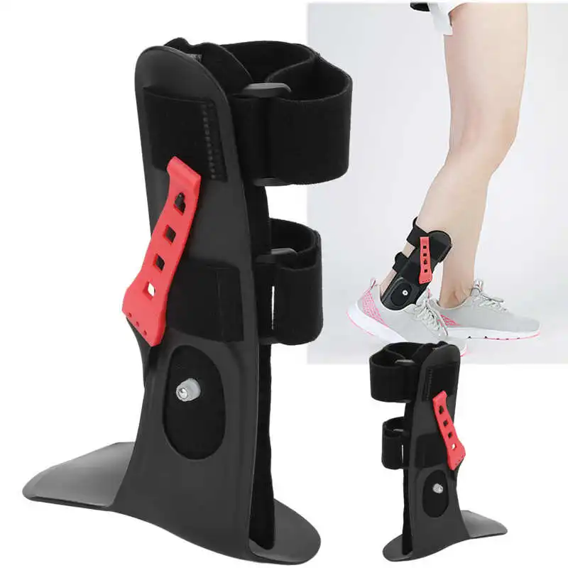 M/L Foot Drop Brace Inflatable Gasbag Adjust Valgus Orthosis Correction Foot Support Brace Braces Supports