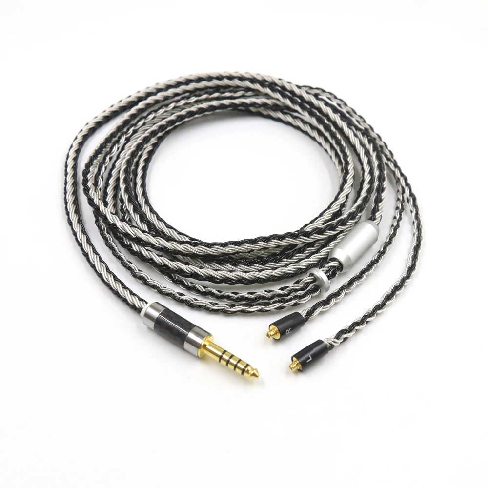 

New 4.4mm 2.5mm 3.5mm XLR Balanced 16 Core 99% 7N OCC Headphone upgraded Cable For SENNHEISER IE300 IE900 IE600 IE200