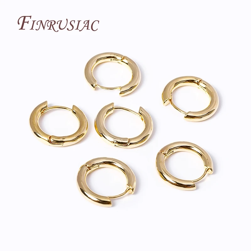 Trendy Exquisite Vintage Round Hoop Earrings 18K Gold Plated Geometric Earring For Women Earrings Wedding Jewelry Gifts 2023