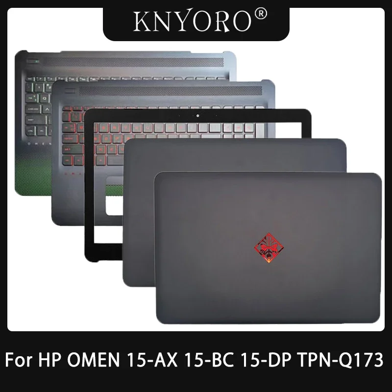 New For HP OMEN 15-AX 15-DP 15-BC TPN-Q173 G35 Laptop LCD Back Cover Upper Palmrest Top Case Backlit Keyboard Cover 859735-001