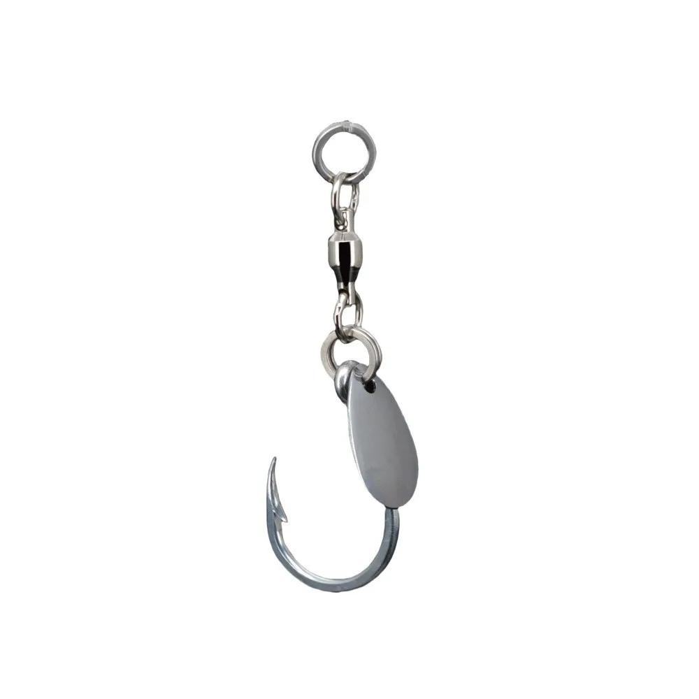 Anzuelos auxiliares jigging plomo cuchillo lento para pesca en mar
