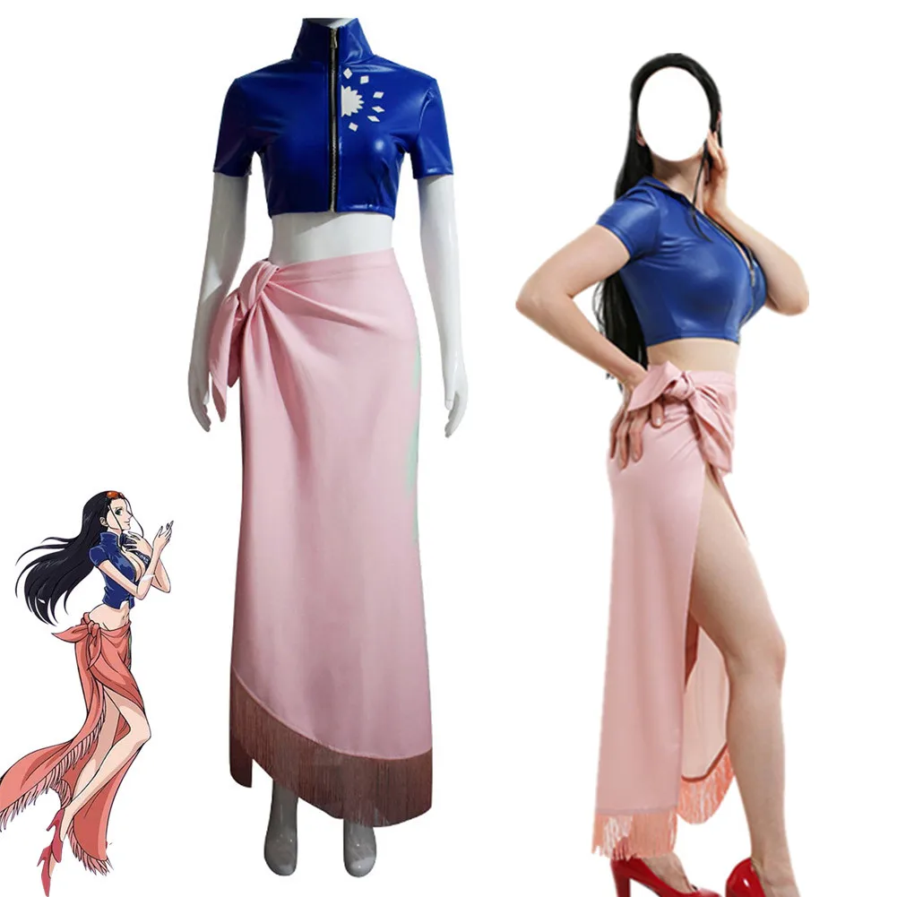 

Anime Cosplay Costume Dress Outfits Nico Robin Carnival Suit Custom Halloween Party Suuit Costumes For Girl