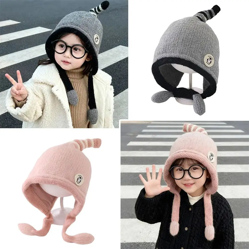 

Модные мягкие детские зимние шапки для детей 1-3 лет, теплые детские шапки-бини с героями мультфильмов, реквизит для фотосъемки, вязаная крючком шапка для младенцев