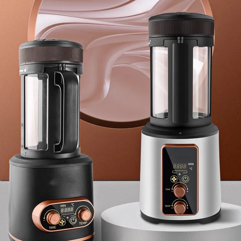 Coffee Bean Roaster Small Household Commercial Temperature Regulating And Cooling Automatic Timing Hot Air Bean Roast Kitchen view 3
