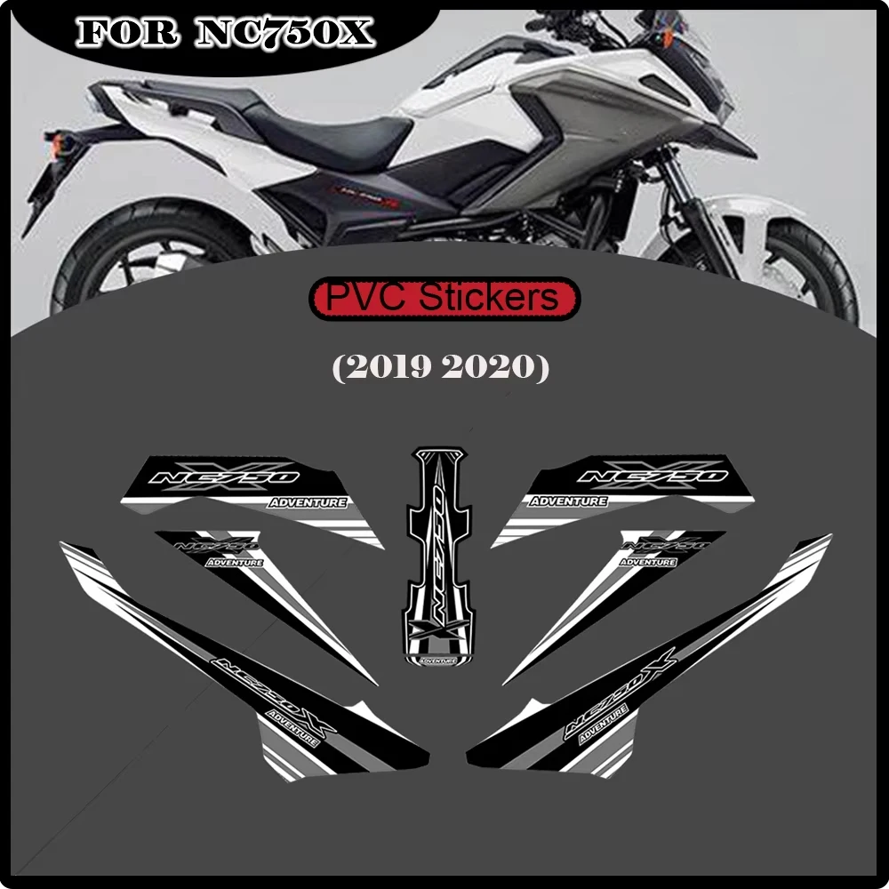 

Мотоциклетная накладка на бак, комплект топливного масла, обтекатель крыла, ПВХ наклейки, защита для Honda NC750X NC 750X750X2019 2020