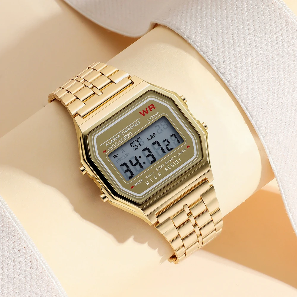 

Новые модные и стильные ультратонкие электронные часы с LED-дисплеем для мужчин, женщин, подростков и студентов из Юго-Восточной Азии.