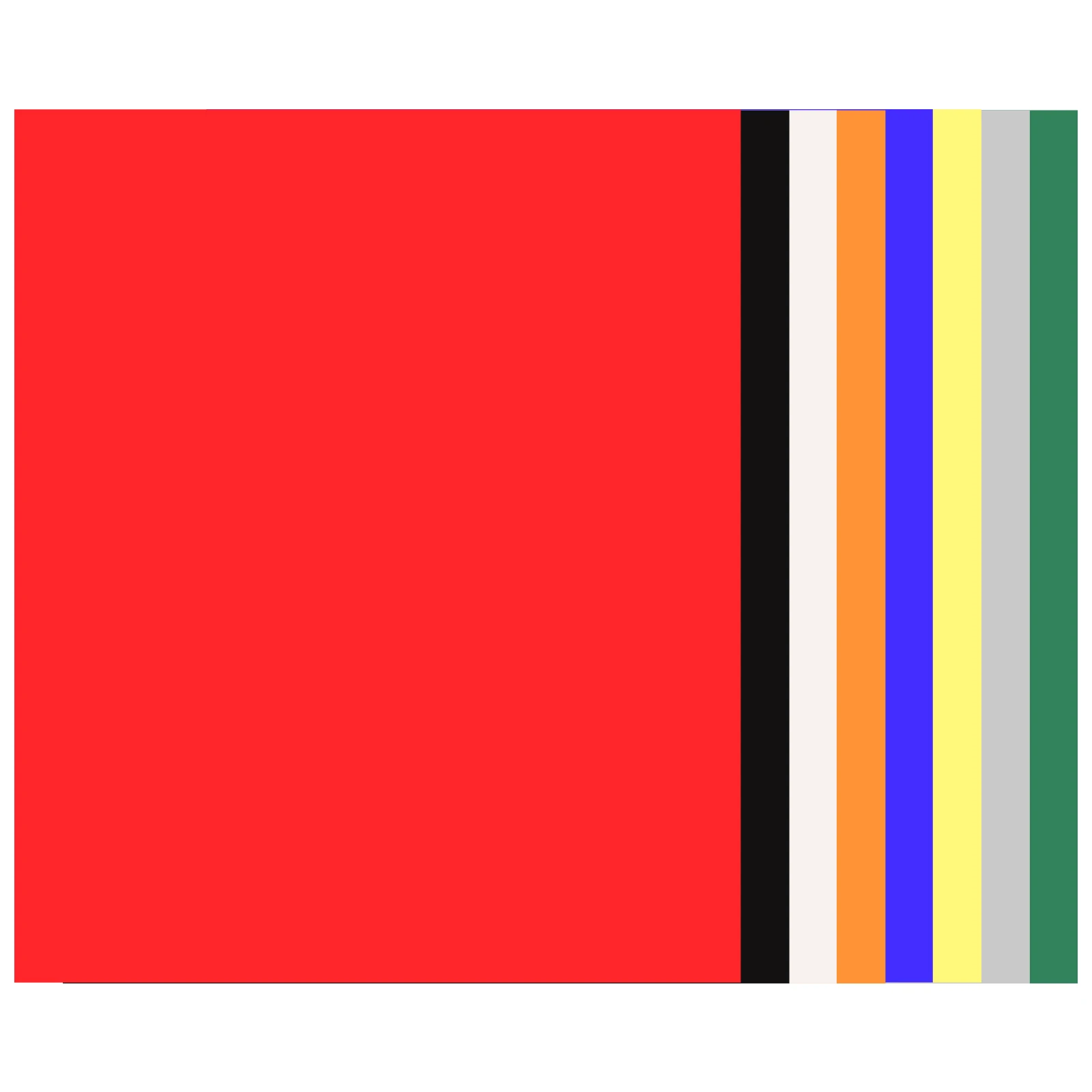 

8pcs Transfer Vinyl 3D Puff Puff Vinyl Heat Transfer 3D T Shirt Black White Red Blue Yellow Olive Beige Gray Sheets Bundle