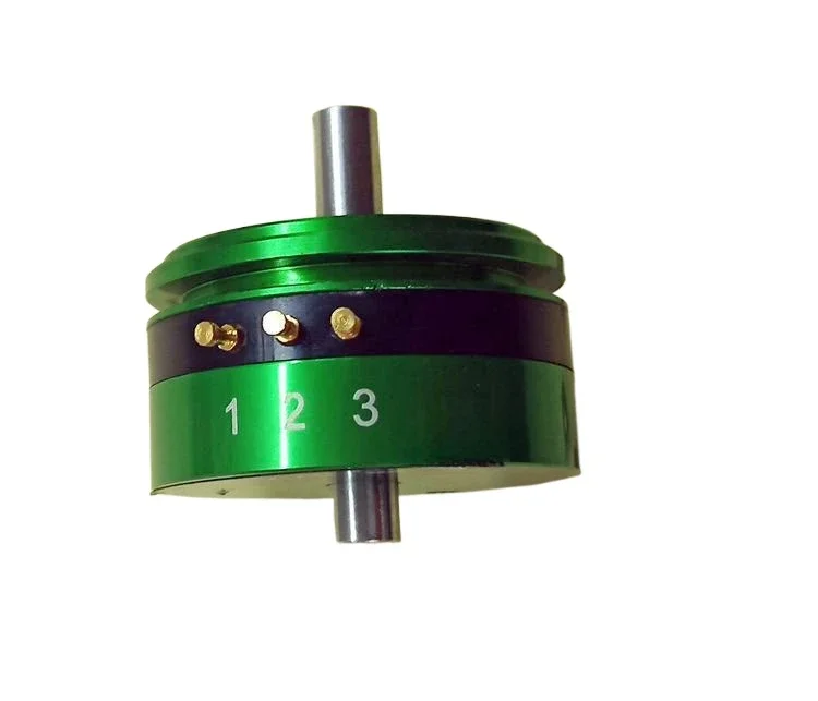 

CPP35B precision potentiometer angle sensor double out shaft 1K2K5K10K green detector shaft diameter 6MM