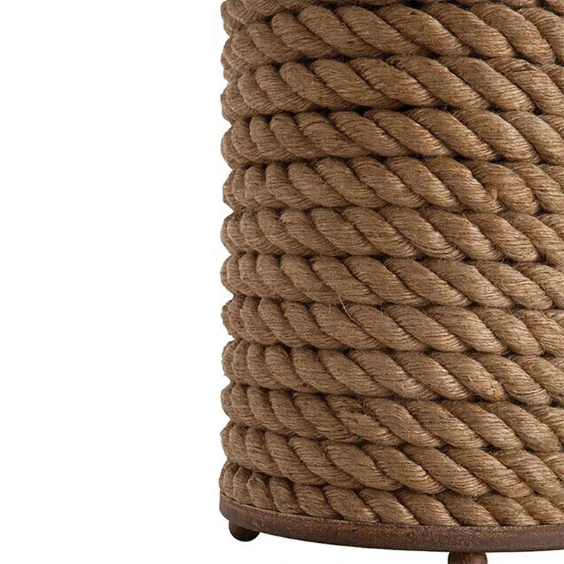 ELARA Contemporary Dimming Table Lights LED Creative Rope Simple Bedside Desk Lamp for Decor Home Living Room Bedroom