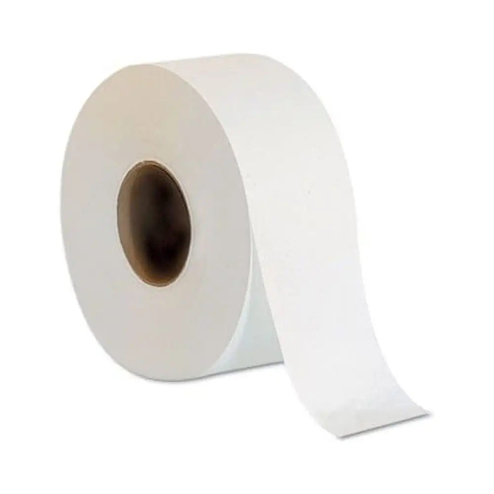 

Jumbo Jr. Bathroom Tissue Roll, Septic Safe, 2-Ply, White, 1000 Ft, 8 Rolls/Carton -Gpc12798