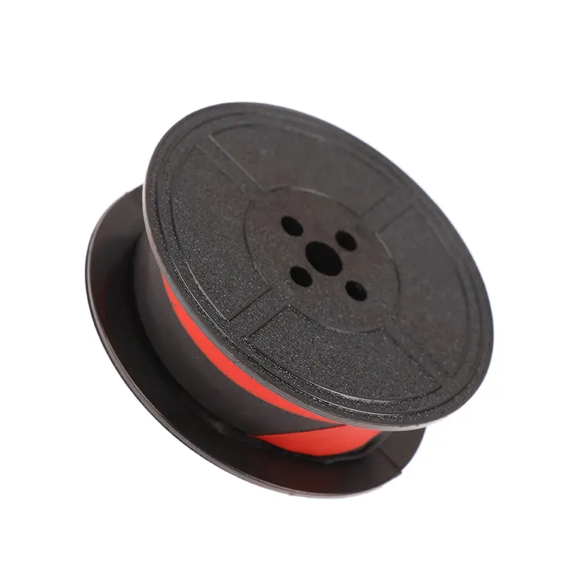 Cinta Universal roja y negra Compatible con cinta de tinta central de impresora de máquina de escribir Brother ROVER
