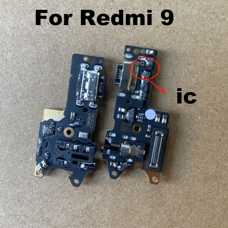 For Xiaomi Redmi 9C 9A 9 9i 9AT USB Charger Charging Port Dock Connector Flex Cable Board Replacement