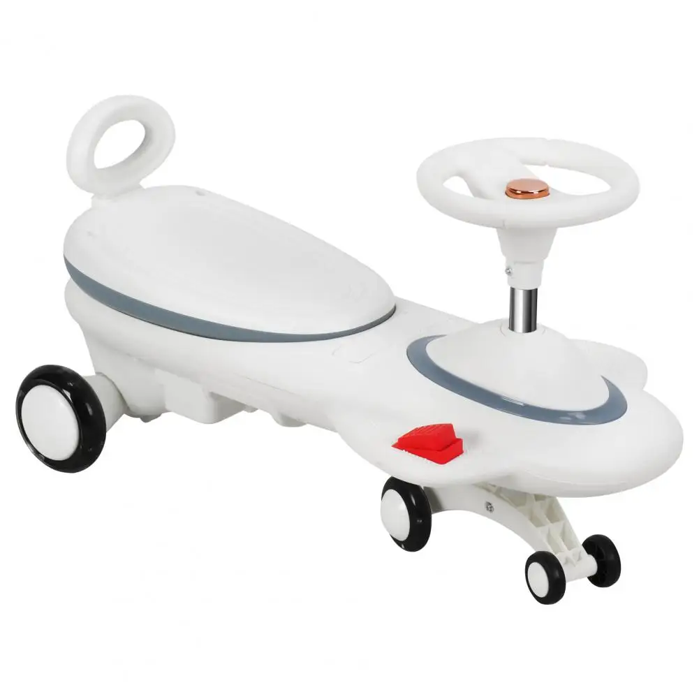 Coche eléctrico Wiggle de 6,7 V con Pedal y música, juguete oscilante 2 en 1, juguete giratorio para niños con luz intermitente, regalo para niños