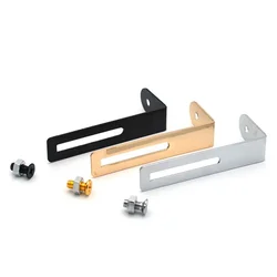 Soporte para golpeador de guitarra eléctrica, protector de selección, soporte de placa antiarañazos con 2 tornillos, 1 tuerca para guitarras LP Les Paul, 1 ud.