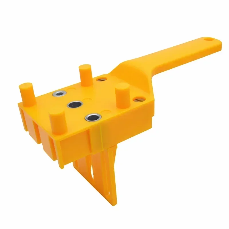 DIY Woodworking Hand-held Drill Punching Locator Carpentry Tool Mortise Tenon Joint Slotting Mark Auxiliary Fixture