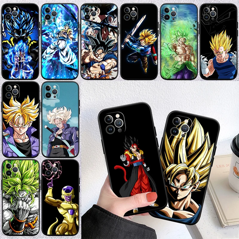 IW13 Dragon Ball Goku Shell Phone Case for Samsung Galaxy Note 10 20 S23 S24 S25 Ultra FE Plus Edge Lite A02S A35 A07 A17