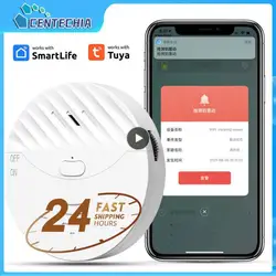 1/2/3PCS Stylish Design Shock Alarm Tuya Smart App Secure Your Home Anti-theft Alarm Wireless Connectivity Smart App