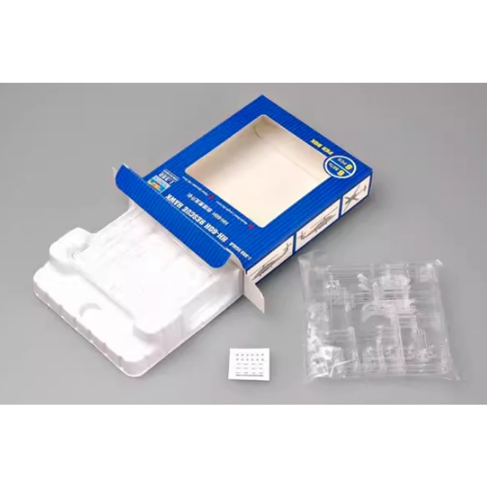 

Trumpeter 06232 1:350 Scale USN HH-60H HH60H Rescue Hawk Helicopter Set Military Plastic Assembly Model Building Kit