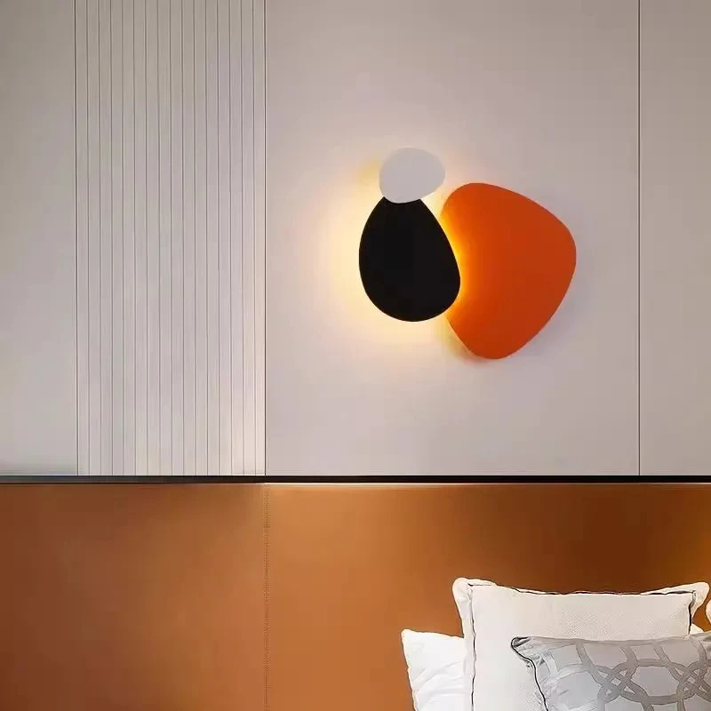 Modern Wall Light Nordic Colorful LED Wall Lamp For Living Room Home Indoor Decor Luster Wall Lighting Fixture YX126TB