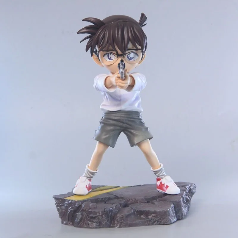 Conan Edogawa Mouri Kogorou Jimmy Kudo Modelo Richard Moore Action Figure Figuras Anime Periférico Manga GK Estátua Presente para Crianças