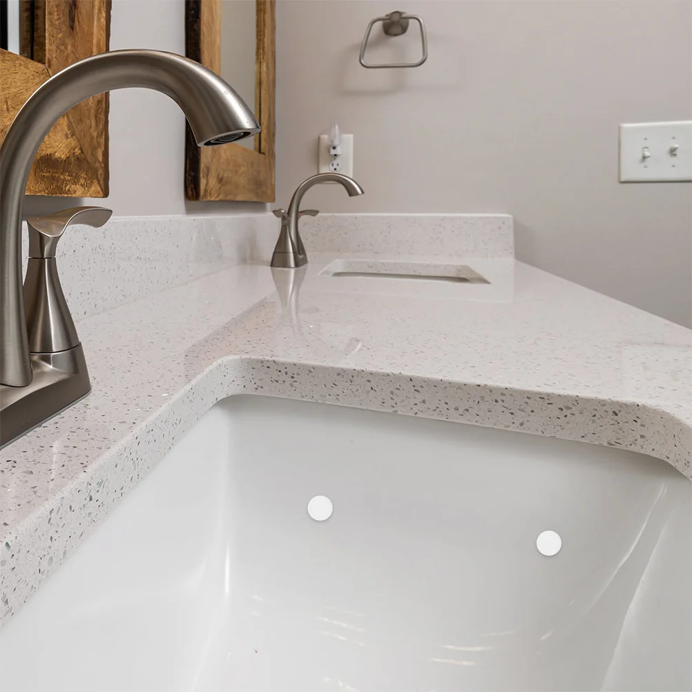 

10Pcs Baby Bathtub Silicone Stopper Leakproof Design Strong Suction for Various Tubs Smooth Edge Bath Plug Safe Use