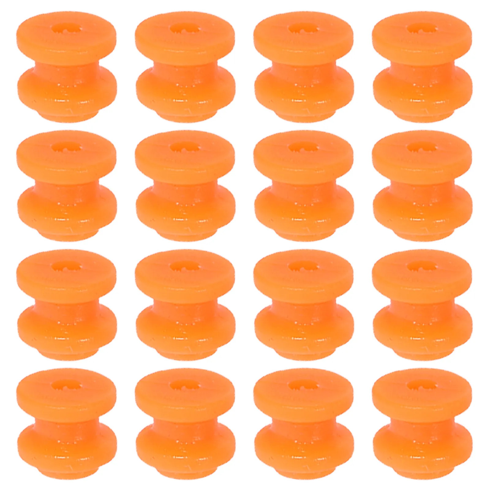 

150 шт. оранжевых пластиковых шкивов с одним пазом, диаметр 6 мм, отверстие 2 мм, для механических учебных наборов, STEM-проектов и сборки моторов своими руками