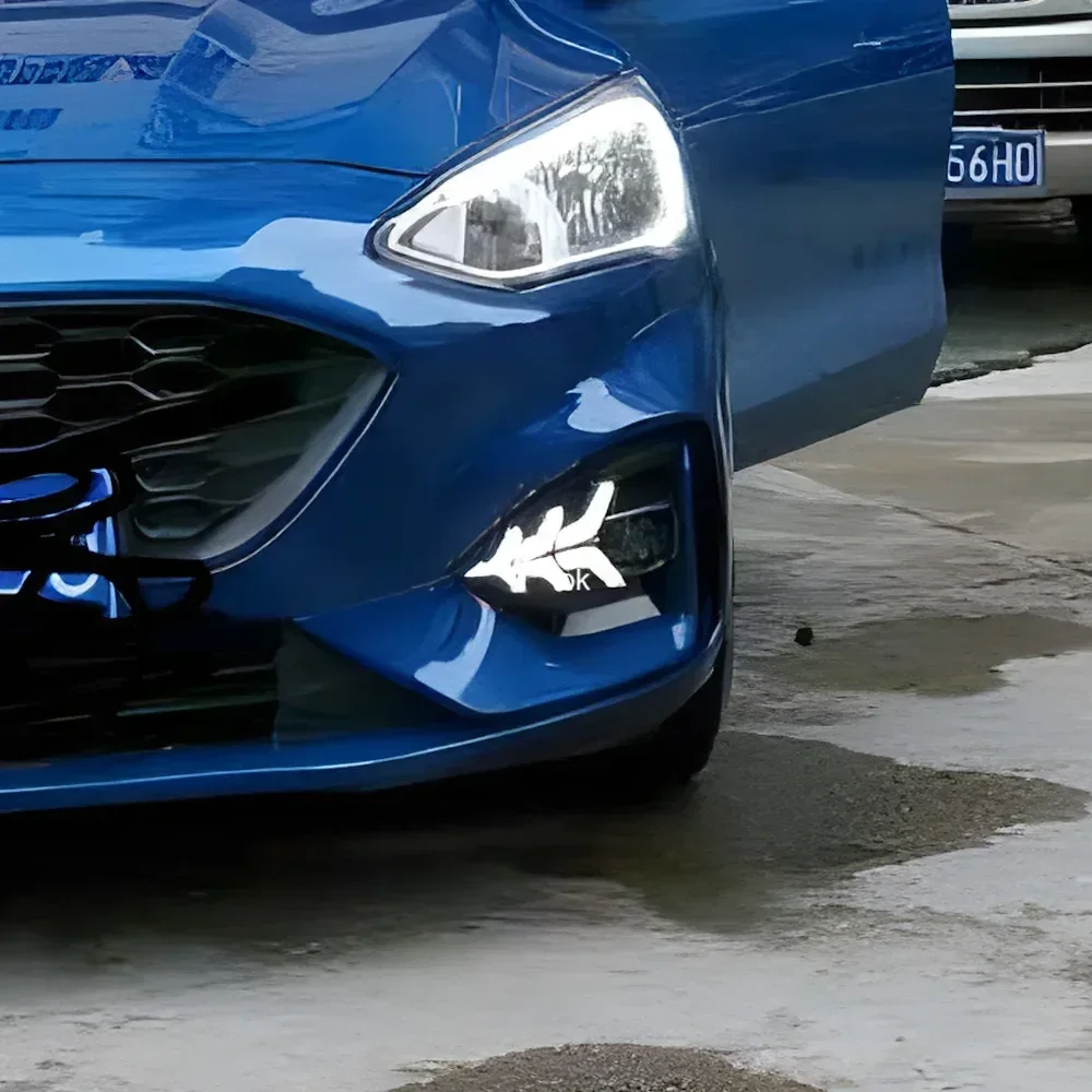 

For Ford Focus 2018-2020 Front Bumper Upgrade LED Daytime Running Light Assembly Plug and Play Tool Car Accessories