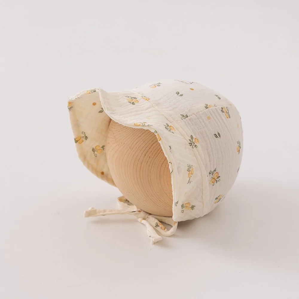 

Casual Lace Ruffle Newborn Sun Hat Sweet Princess Infant Bucket Hat Sunscreen Cute Baby Fisherman Hat Summer