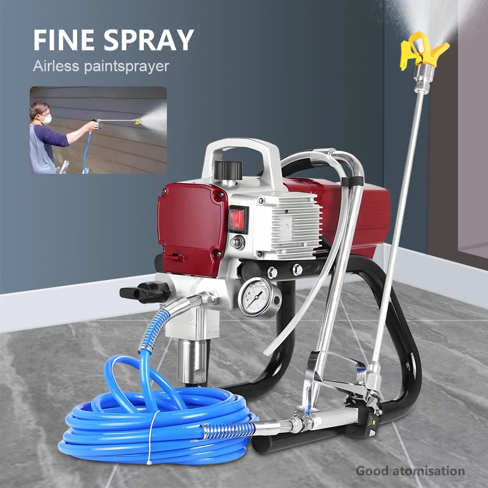Electric High Pressure Airless Paint Sprayer for Latex Rustproof And Fireproof Coating - Spraying Machine