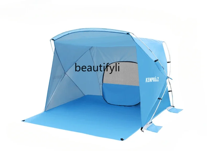 

Easy to set up outdoor camping tents, portable beach sun protection, picnic awnings