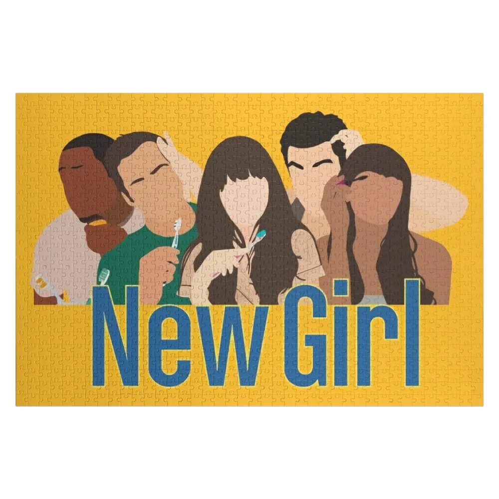 New Girl Art Jigsaw Puzzle Personalised Jigsaw Personalized Gift Jigsaw For Kids Custom Wood Puzzle