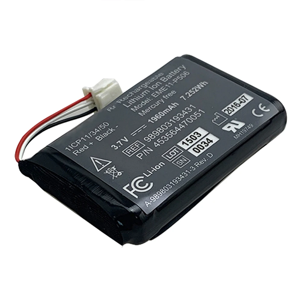 Original EME11-P506 for P hi.li ps Mercury Free Blood Pressure Moni tor Battery REF 989803193431 3.7V 1960mAh Li-Ion Battery