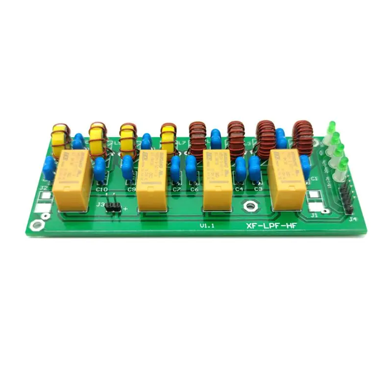 

Комплект фильтров XF-LPF-12V 100W (1 шт.), коротковолновый фильтр низких частот (LPF), 3.5МГц-30МГц, в сборе