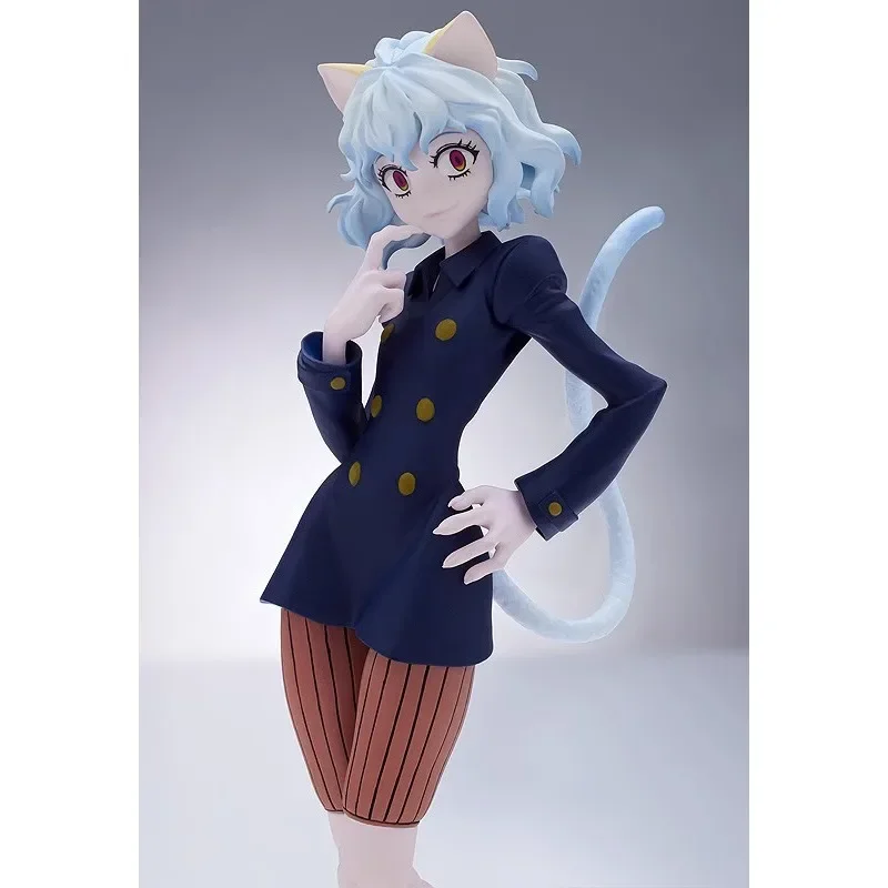 Bon sourire POP UP PARADE véritable HUNTER × HUNTER Anime Figure Nephelpito jouets d'action garçons filles cadeau de noël modèle à collectionner