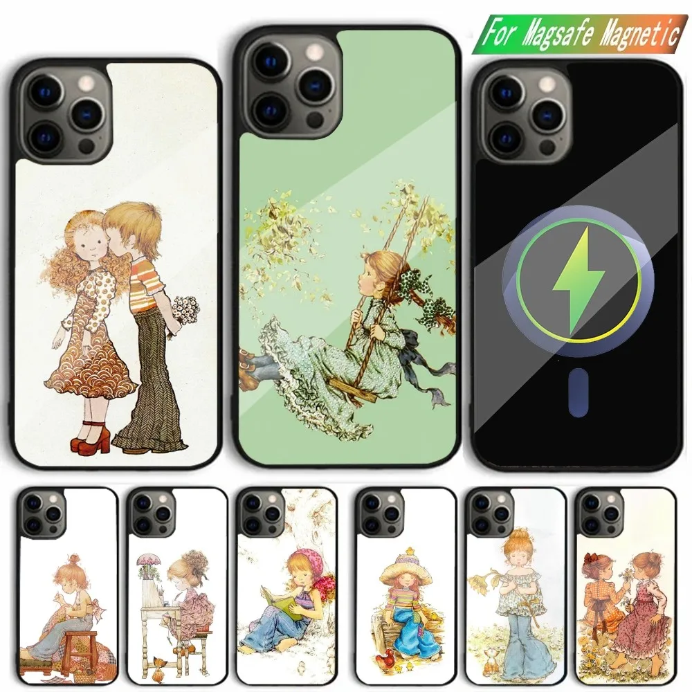 Art S-Sarah Kay Phone Case For iPhone 15,14,13,12,11,Plus,Pro,Max Mini Magsafe Magnetic Wireless Charging