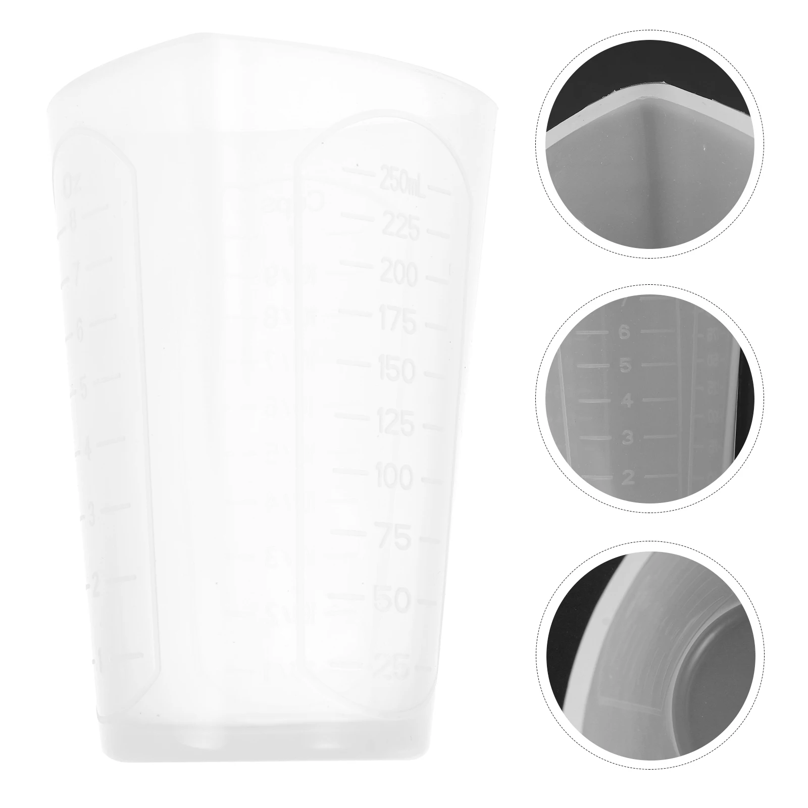 

Silicone Measuring Cup Reusable Graduated DIY Epoxy Making Cups Scale Sculpture Craft Tool Resin Jewelry Wax Art Project