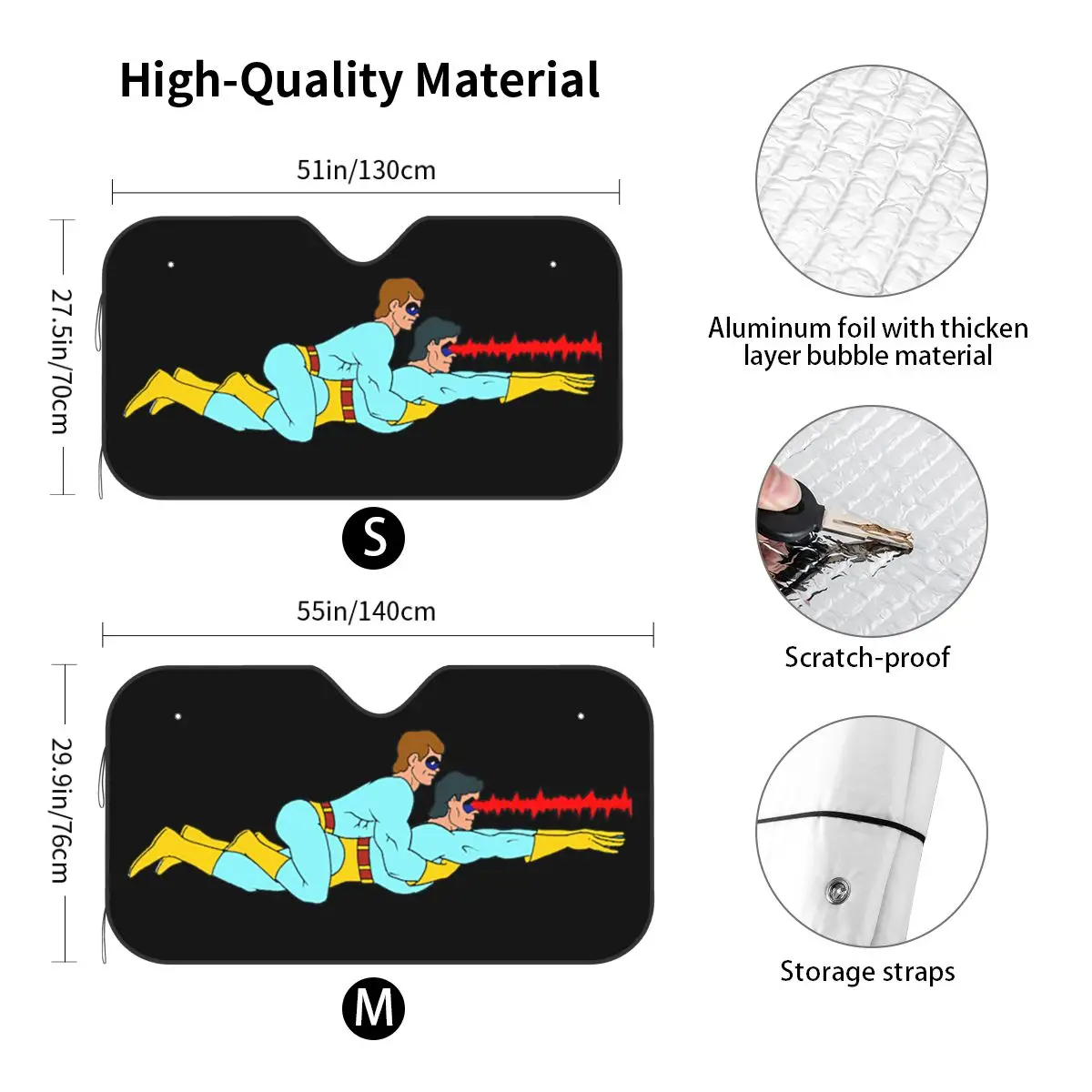 غامض مثلي الجنس الثنائي ظلة الزجاج الأمامي سيارة الزجاج الأمامي نافذة الشمس قناع الملحقات يغطي