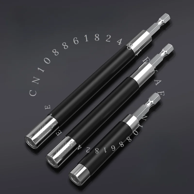 Telescopic Adapter Rod Nail Extended Connecting Rod Screwdriver Screw Positioning Extension Rod Magnetic Hexagonal Shank Joint