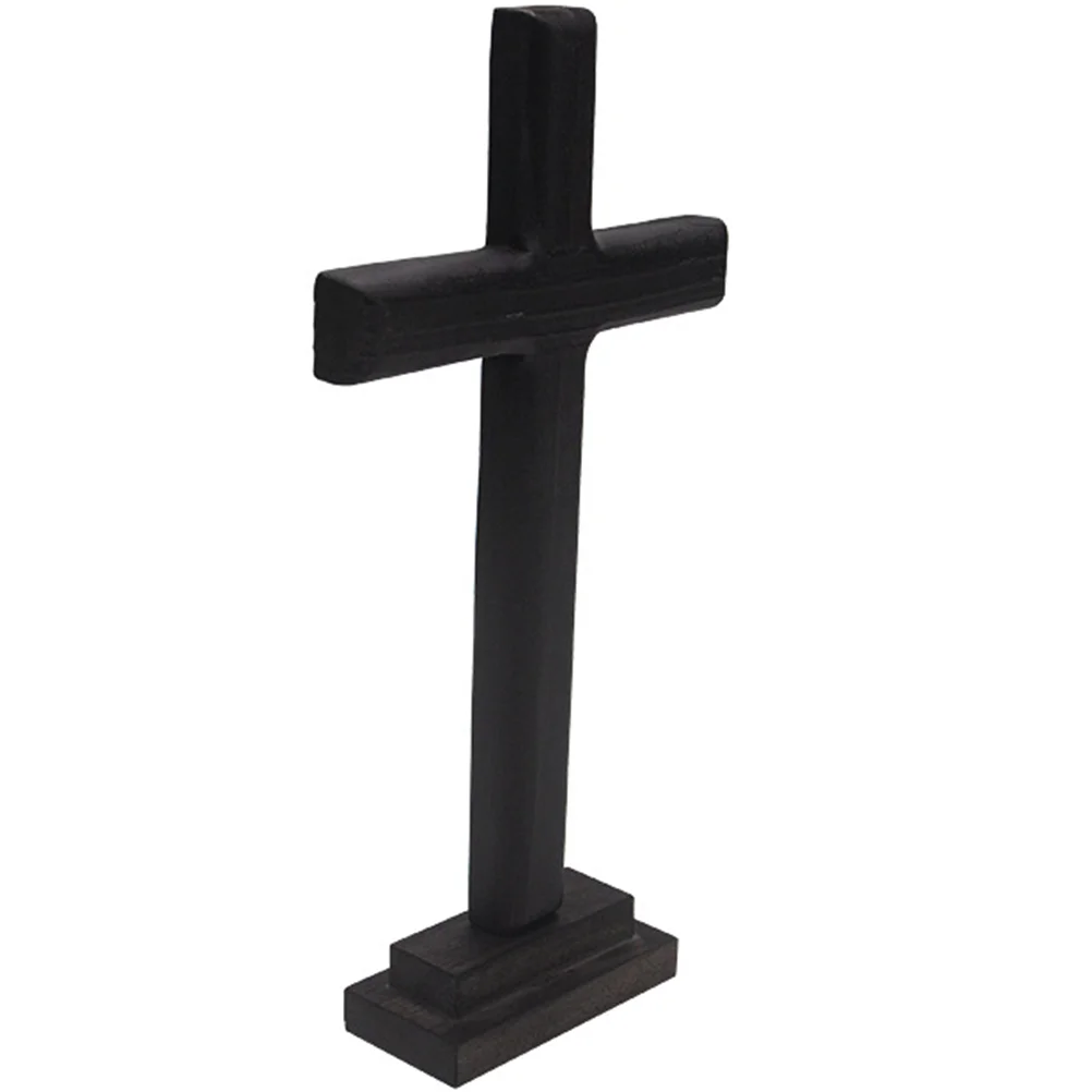 

Cross Wooden Crafts Ornaments Shaped Adornments Prayer DIY Decoration Handmade Religious