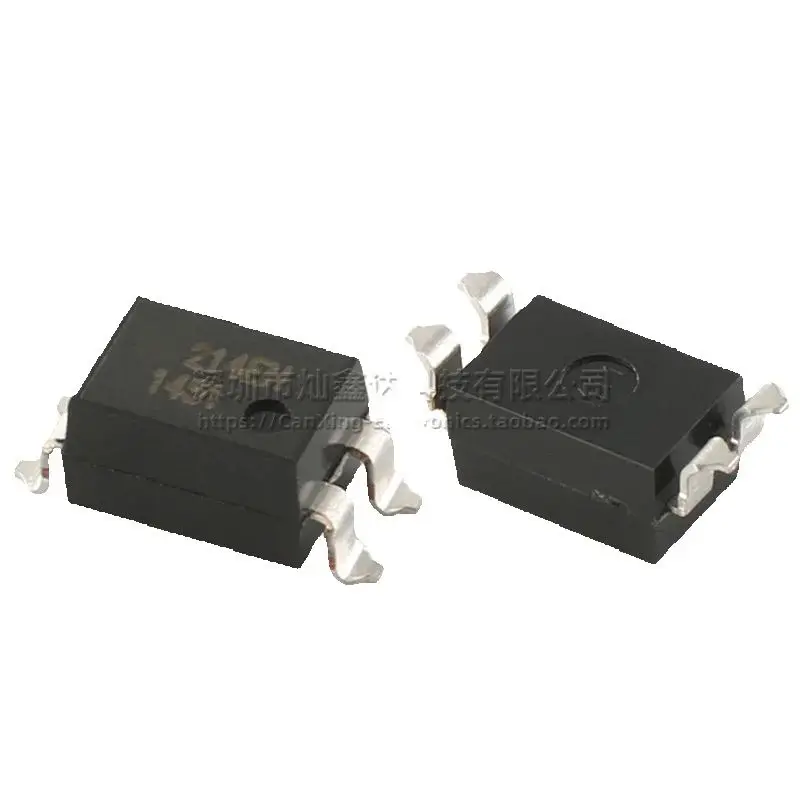 10PCS/ SMD Miniature 1.2-1.5V Control 400VAC 100MA SPST Normally Open Solid State Relay 214EH