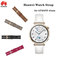 Correa de reloj Original de 18mm para Huawei GT6 GT5, correa de cuero de 41mm GT4 41mm FKM, correa deportiva para GT5pro 42mm, correa de piel de becerro para mujer
