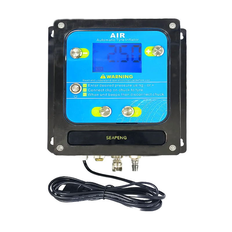 High-Quality Fully Automatic Aluminum Inflator with 5~220PSI  Measuring Range and ±0.3PSI High-Precision for Vehicles DP-Q07
