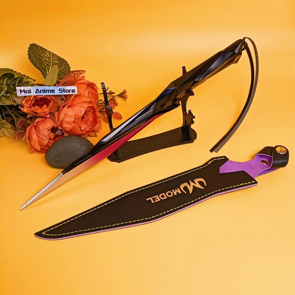 11inch Game Valorant Katana Metal Sword Real Size Katana Samurai Sabre Steel Knife Blade Anime Cosplay Prop Unsharp Toy Gift