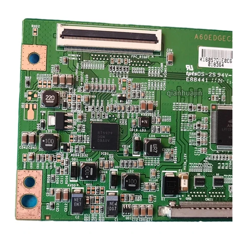 100 % Original 46EL100CS Logic Board A60EDGEC2LV0.2 mit LTA460HM06 Controller Board