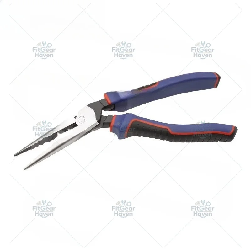 8-Inch Elbow Labor-saving Pointed Nose Pliers, Steel Wire Cutting Multi-functional Bending Handle Electrical Pointed Tip Pliers
