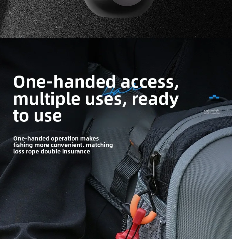 QAJTAO 1-4 Stück Magnetische Einziehbare Schnalle, Einziehbares Seil, Anti-Verlust-Hängeschnalle, Outdoor-Angelrucksack-Schlüsselanhänger – Detail 9