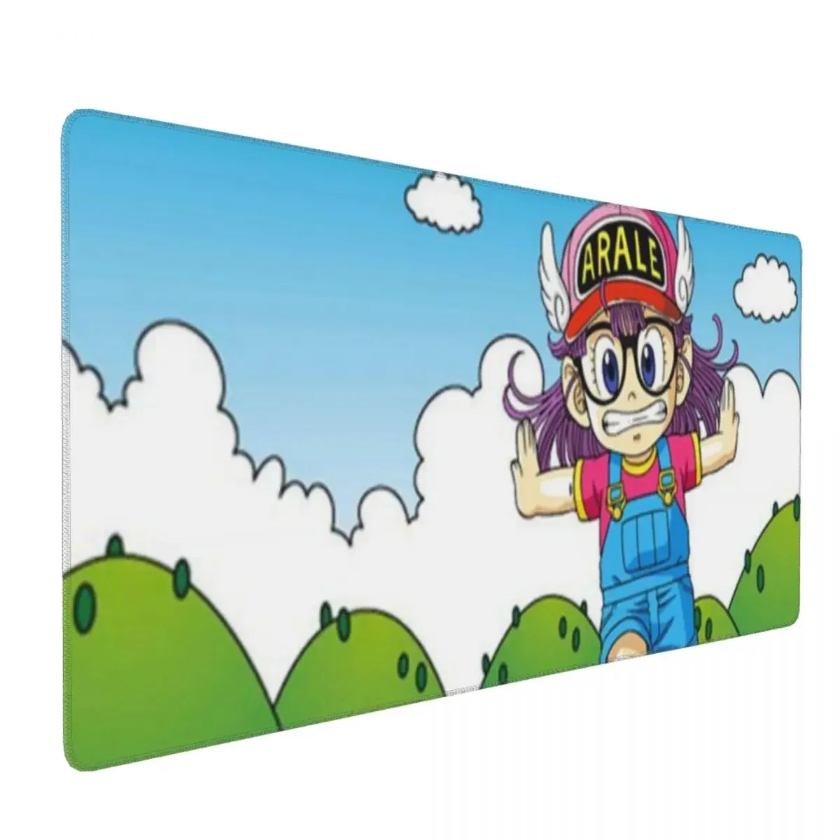 Arale Unchi-kun Large Mouse Pad Computer Keyboard Mouse Mat Gaming PC Laptop Desk Mat Office Accessories Table Mats