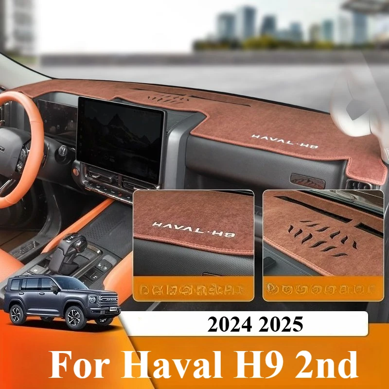 

For Haval H9 2nd 2024 2025 Car Dash Mat Dashmat Dashboard Cover Sun Shade Dash Board Cover Carpet Accessories