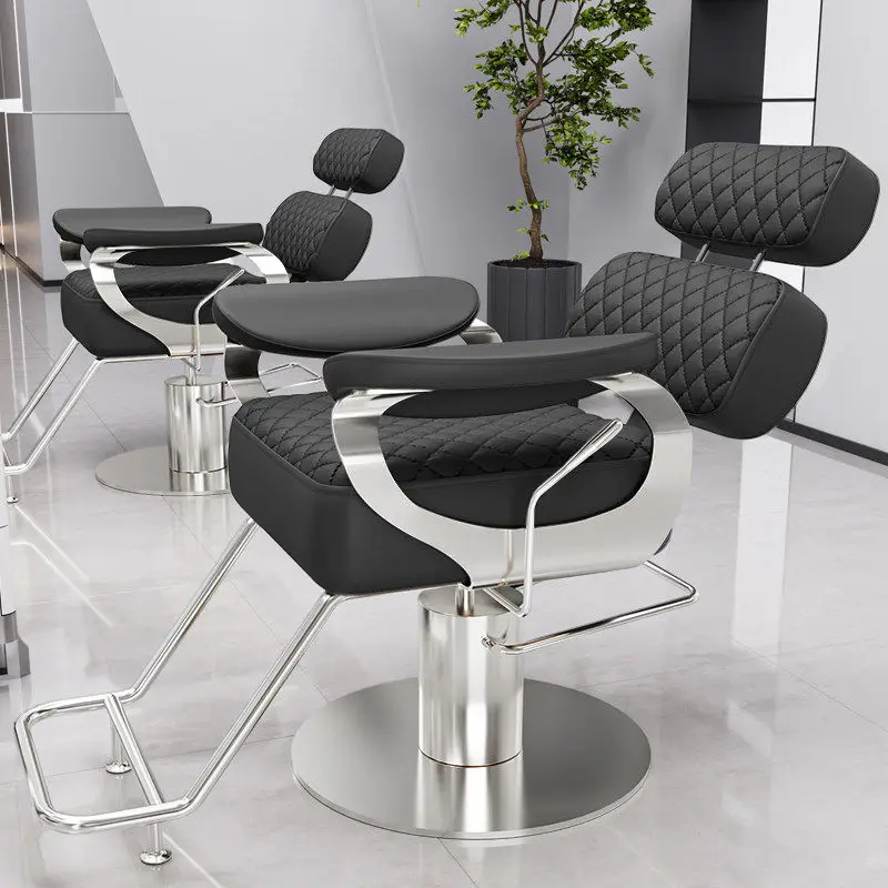 Shop Trendy Barber Chair Nordic Modern Design Classic Barber Chair Luxury Style Kapperstoel Salon Furniture - view 4