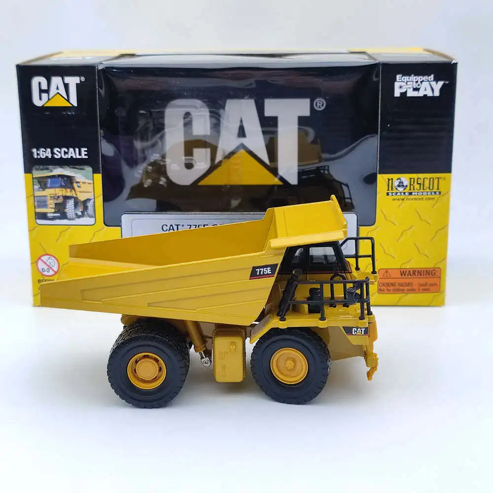 1/64 Norscot 55301 For CAT Caterpillar 775E Off Highway Dump Truck Diecast Model Engineering vehicles Christmas Gift Collection